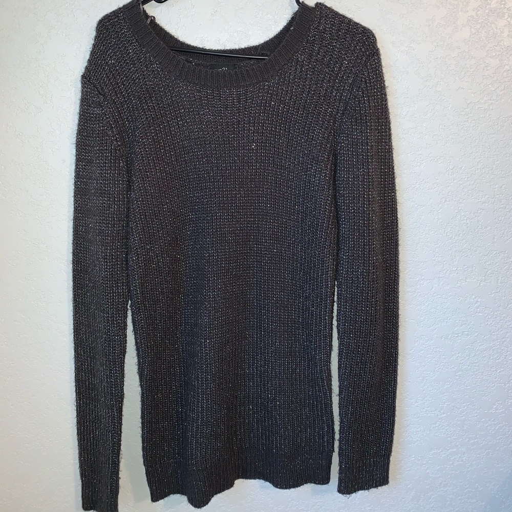 black sweater with sparkles
